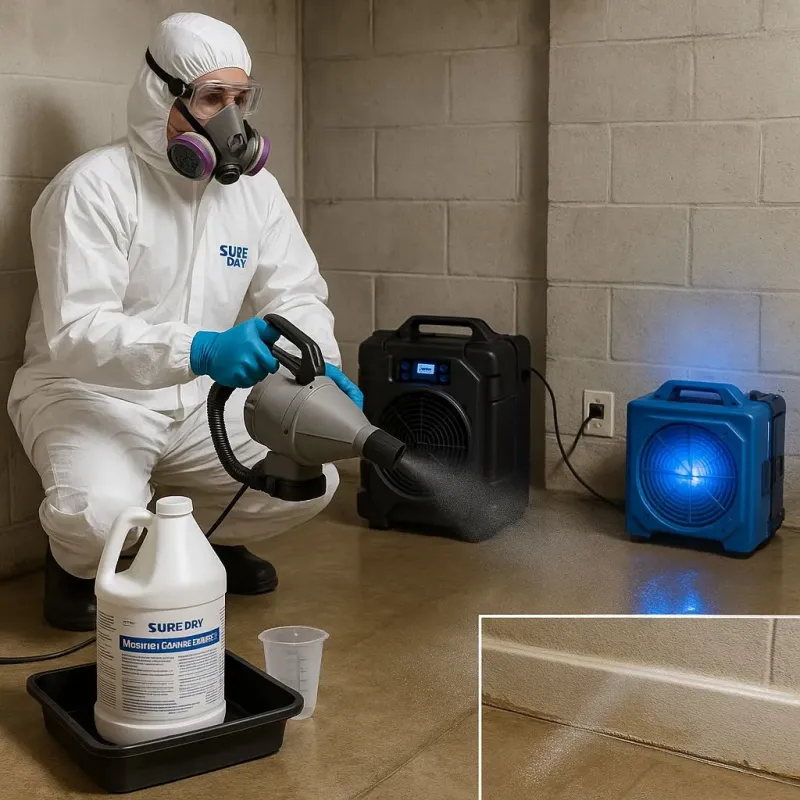 Sanitization and Odor Removal process in Des Allemands, LA