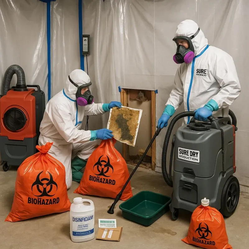 Contaminated Water Handling Protocols process in Des Allemands, LA