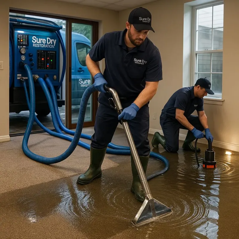 Water Extraction and Removal process in Des Allemands, LA